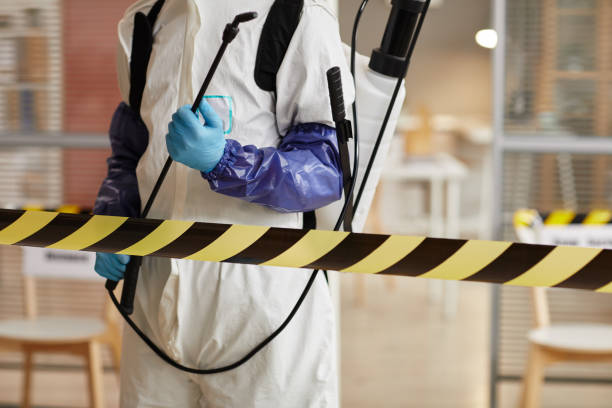 Professional Hoarding Cleanup technician working in Canova, SD